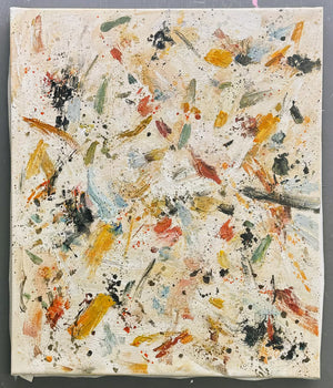 Confetti Trace Abstract Wall Art