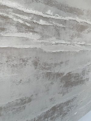 Ivory Wave Textured Wall Art