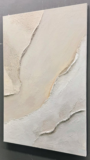 Quiet Plaster Textured Wall Art