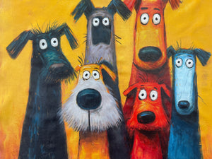 Yellow Dog Parade Wall Art