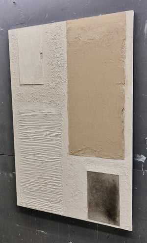 Soft Blocks Textured Wall Art