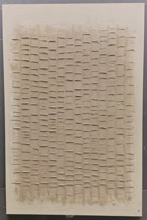 Woven Linen Textured Wall Art
