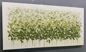 Olive Canopy Textured Wall Art