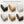 Ecru Blocks Abstract Wall Art frame color options | Oildeco
