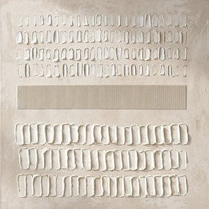Original artwork view of Quiet Marks Textured Wall Art | Oildeco