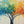 Original artwork view of Rainbow Canopy Tree Wall Art | Oildeco