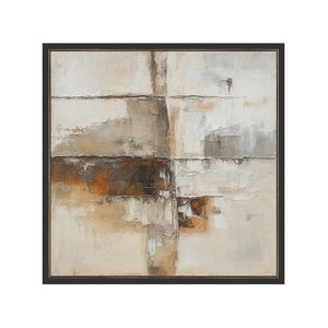 Rust Horizon Abstract Wall Art | Oildeco