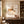 Rust Horizon Abstract Wall Art styled with minimal interior decor | Oildeco