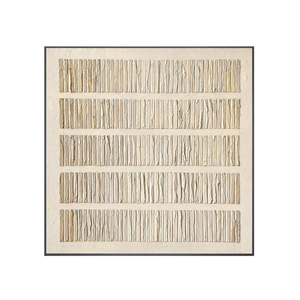 Folded Lines Textured Wall Art | Oildeco