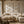 Gilded Wave Diptych Wall Art room scene 2 | Oildeco