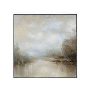 Silver Creek Landscape Wall Art | Oildeco