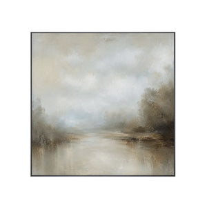 Silver Creek Landscape Wall Art | Oildeco