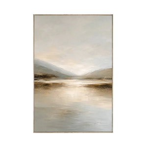 Dawn Estuary Landscape Wall Art | Oildeco