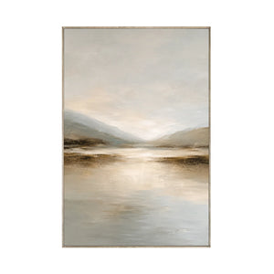 Dawn Estuary Landscape Wall Art | Oildeco