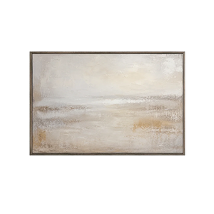 Misty Horizon Abstract Wall Art | Oildeco