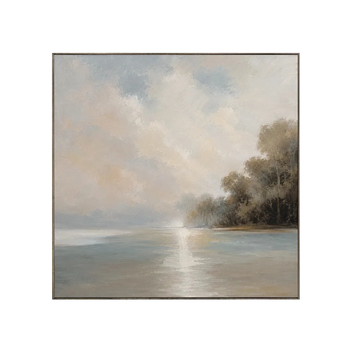 Wandbild „Stille Bucht“