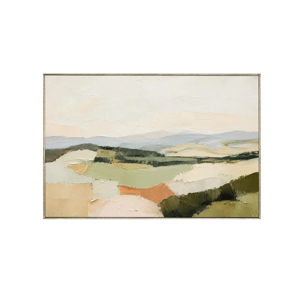 Mural de Colinas con Parches (Patchwork)