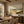 Patchwork Hills Landscape Wall Art room scene 3 | Oildeco