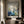 Blue Mistfall Abstract Wall Art room scene 4 | Oildeco