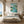 Aqua Passage Abstract Wall Art room scene 3 | Oildeco