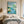 Aqua Passage Abstract Wall Art room scene 6 | Oildeco