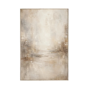 Quiet Linen Textured Wall Art | Oildeco