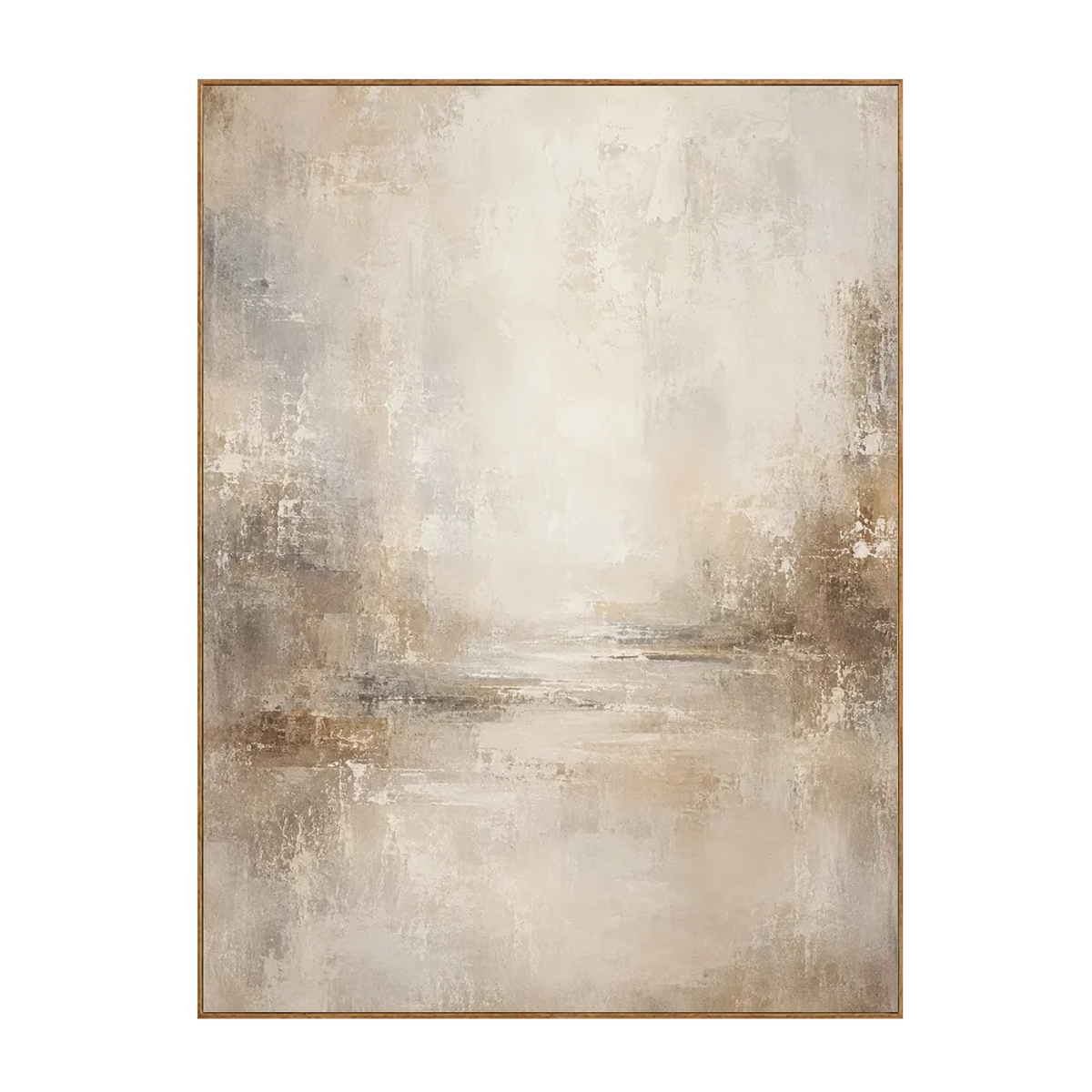 Quiet Linen Textured Wall Art