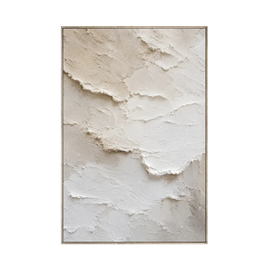 Layered Plaster Textured Wall Art | Oildeco
