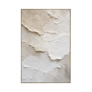 Layered Plaster Textured Wall Art | Oildeco