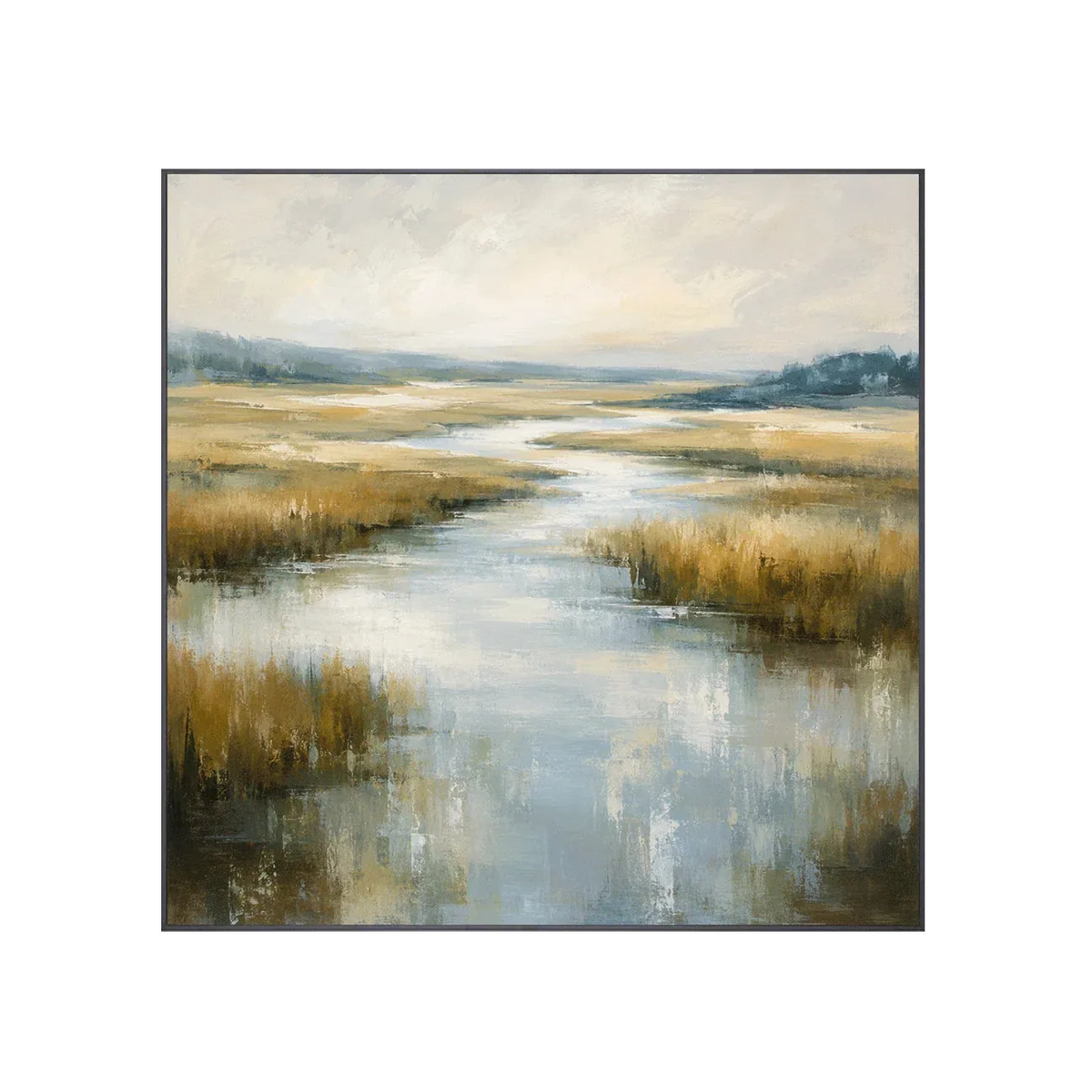 Marsh Light Landscape Wall Art