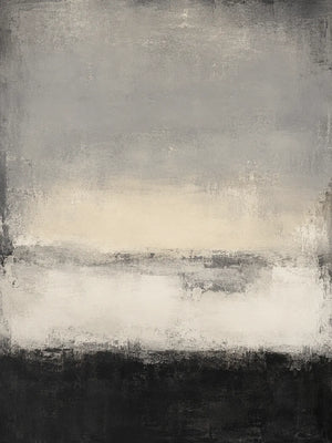 Charcoal Mist Textured Wall Art room scene 1 | Oildeco