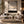 Charcoal Mist Textured Wall Art room scene 3 | Oildeco