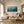 Azure Shoal Ocean Wall Art shown in a calm bedroom setting | Oildeco