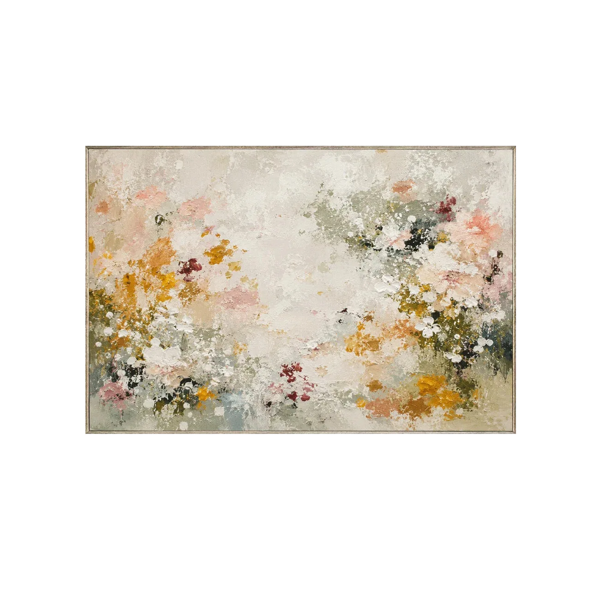 Arte de pared floral Pradera de flores silvestres