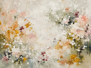 Wildflower Meadow Floral Wall Art room scene 1 | Oildeco