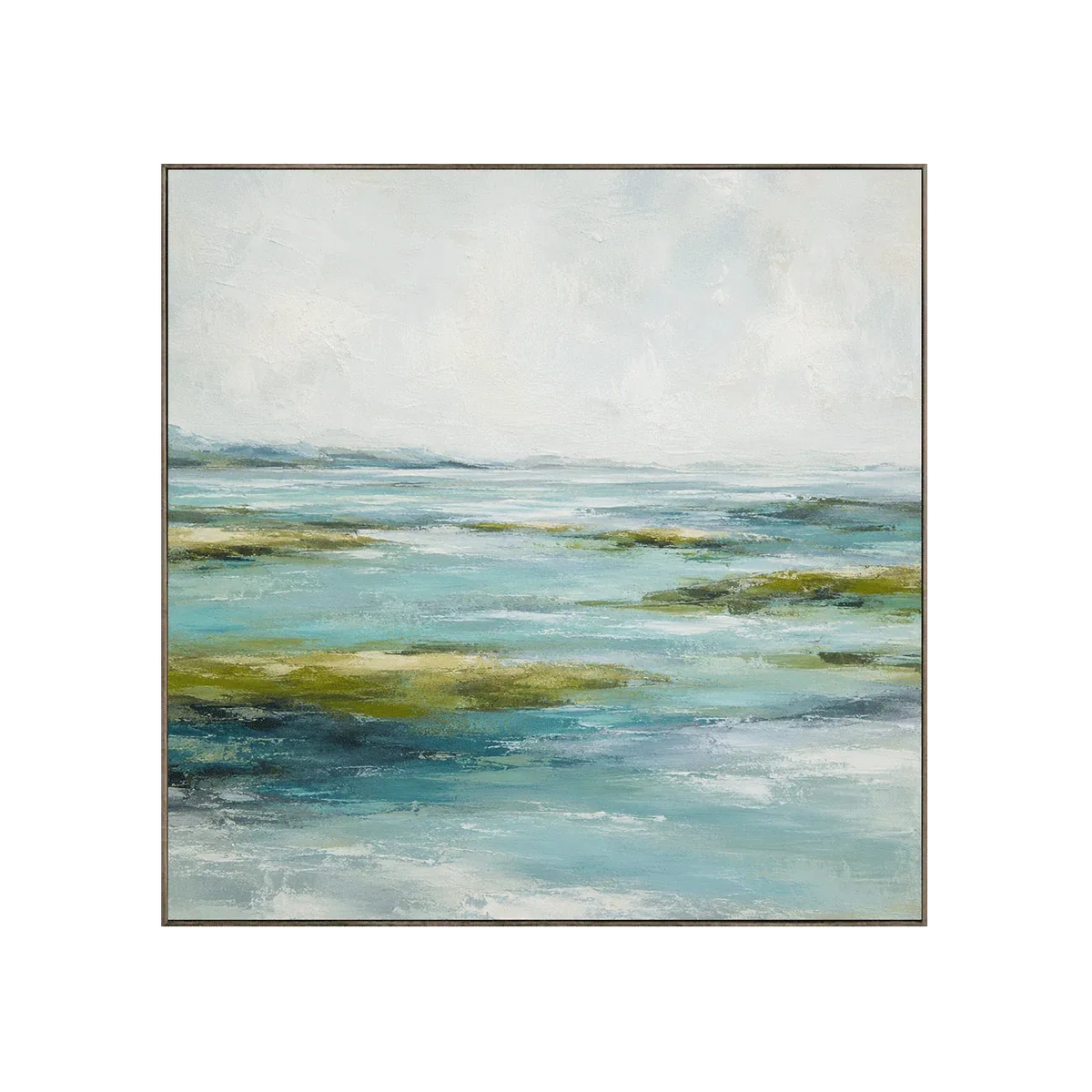 Meerglas Landschaft Wandkunst