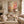 Blush Glow Abstract Wall Art room scene 5 | Oildeco