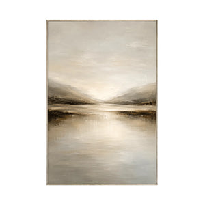 Quiet Estuary Landscape Wall Art | Oildeco