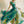Emerald Dancer Figure Wall Art room scene 1 | Oildeco