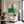 Emerald Dancer Figure Wall Art displayed in a bright reading corner | OILDECO