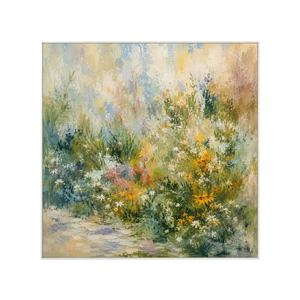 Wild Garden Floral Wall Art | Oildeco