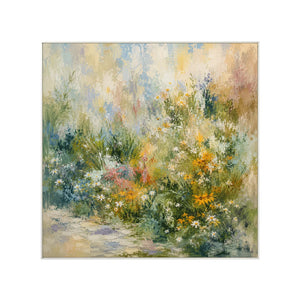 Wild Garden Floral Wall Art | Oildeco