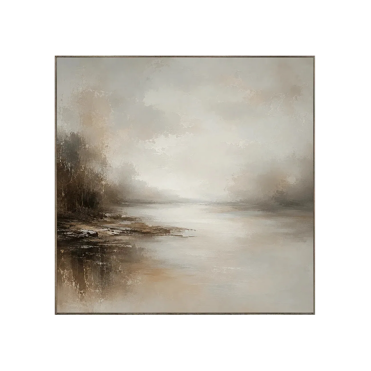 Soft Harbor Landscape Wall Art