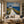 Blue Cottage Coastal Wall Art room scene 2 | Oildeco