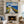 Blue Cottage Coastal Wall Art room scene 4 | Oildeco