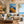 Cliff Cottage Coastal Wall Art room scene 2 | Oildeco