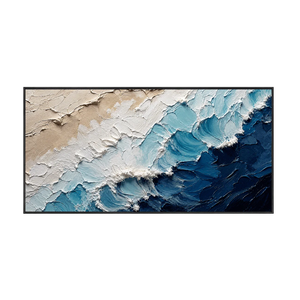 Coastal Wave Ocean Wall Art | Oildeco