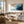 Coastal Wave Ocean Wall Art displayed above a sofa in a neutral interior | Oildeco