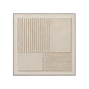 Linen Panel Relief Wall Art | Oildeco