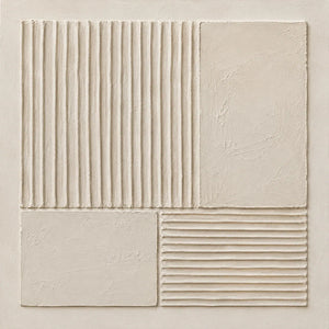 Linen Panel Relief Wall Art room scene 1 | Oildeco